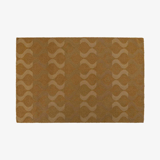 WAVE - Tapis gingembre