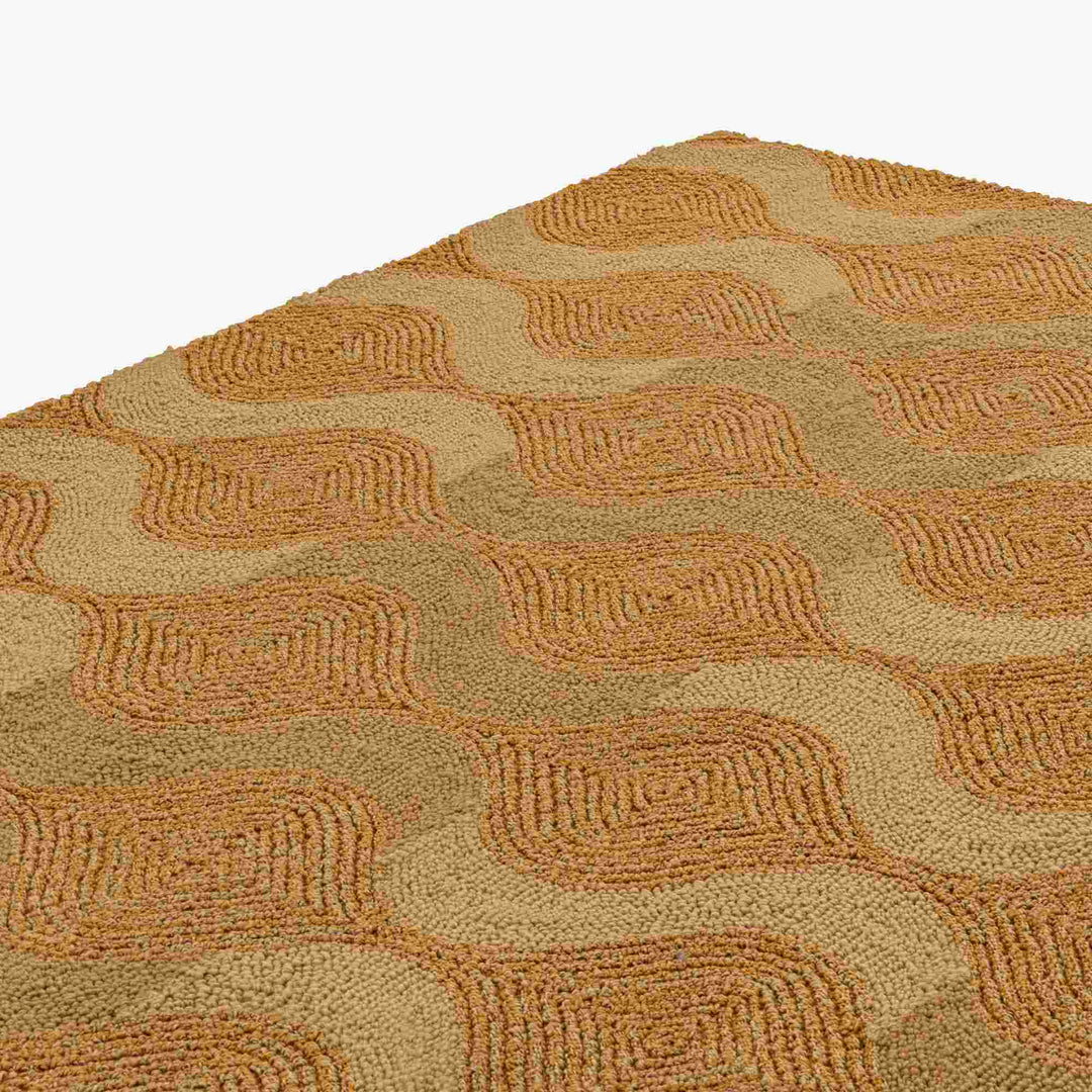 WAVE - Tapis gingembre