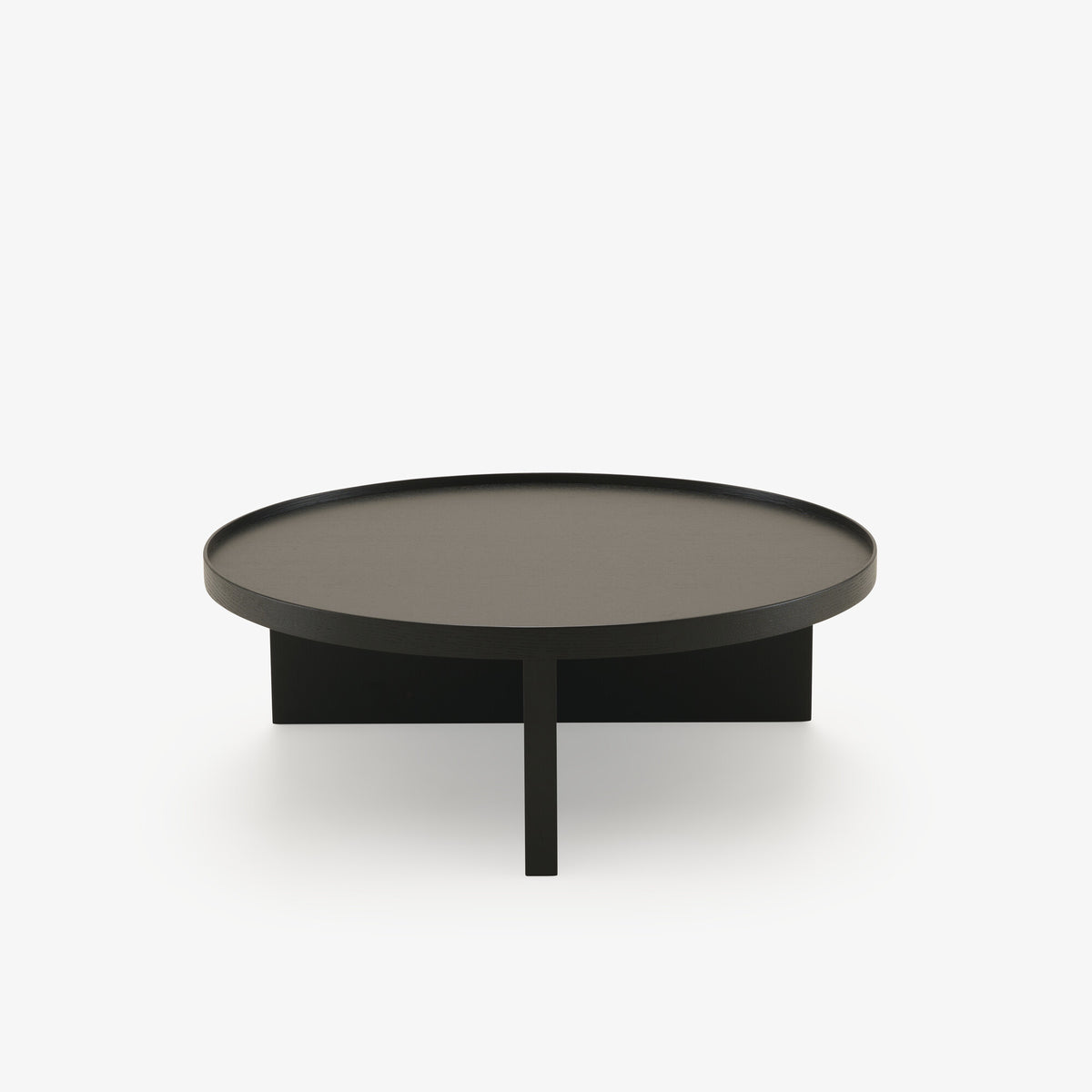 RUMAKI - Table basse frêne teinté noir