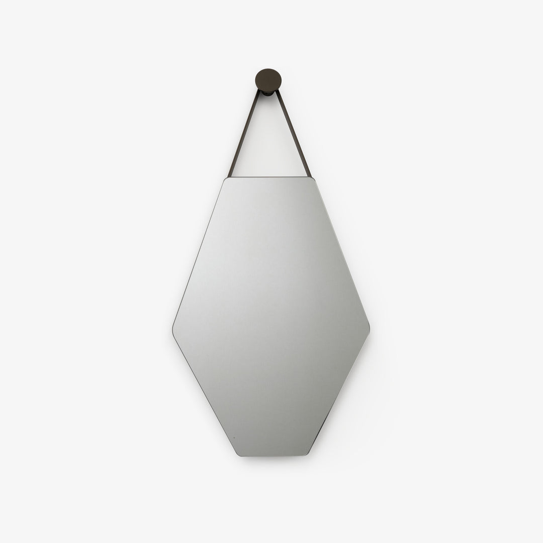 MON BEAU MIROIR - Miroir laque dark bronze grand modèle