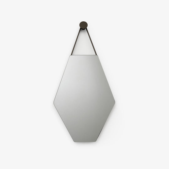 MON BEAU MIROIR - Miroir laque dark bronze grand modèle