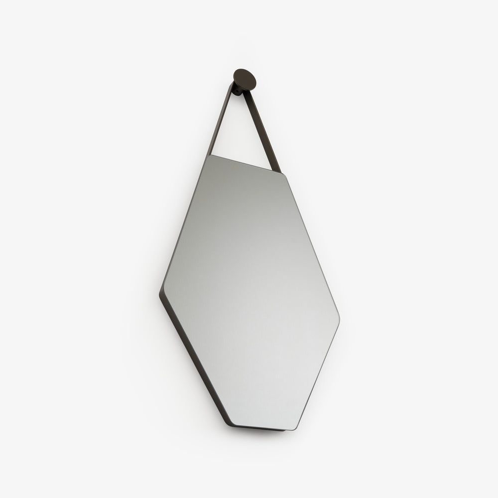 MON BEAU MIROIR - Miroir laque dark bronze petit modèle