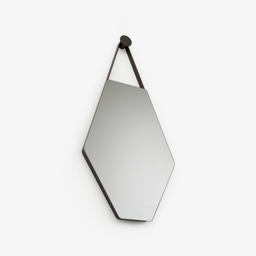 MON BEAU MIROIR - Miroir laque dark bronze petit modèle
