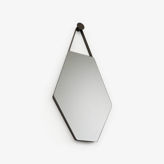 MON BEAU MIROIR - Miroir laque dark bronze petit modèle