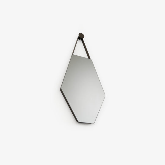 MON BEAU MIROIR - Miroir laque dark bronze petit modèle