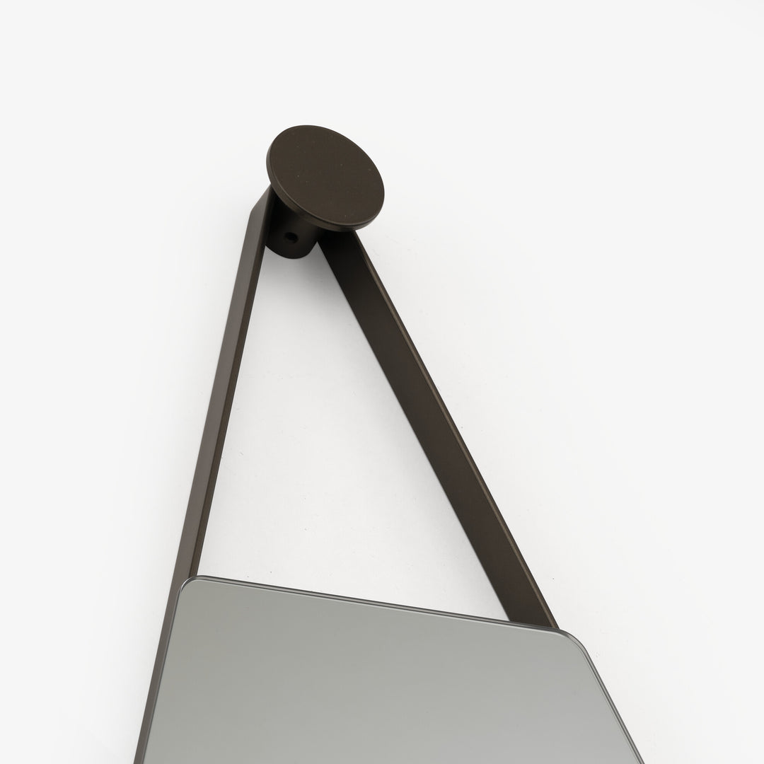 MON BEAU MIROIR - Miroir laque dark bronze petit modèle