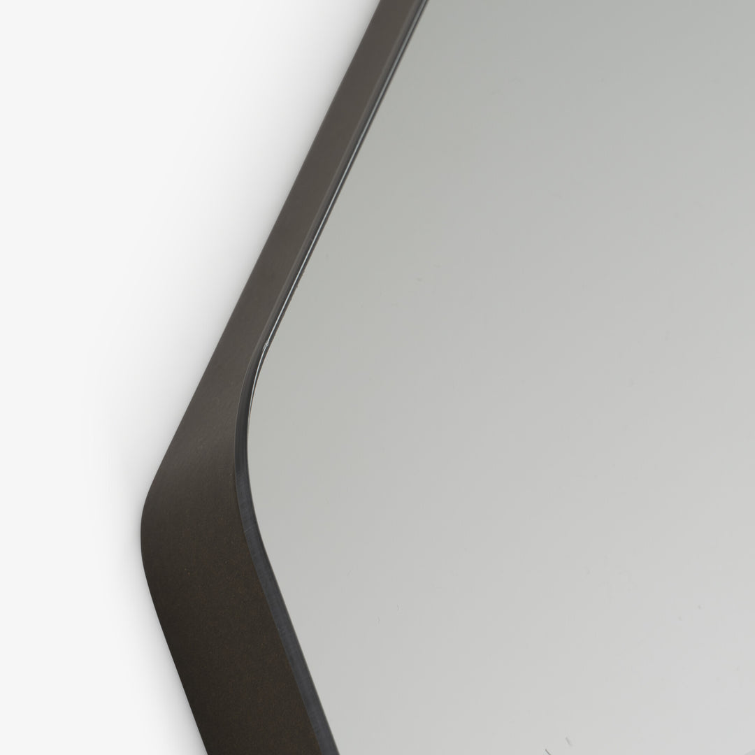 MON BEAU MIROIR - Miroir laque dark bronze petit modèle