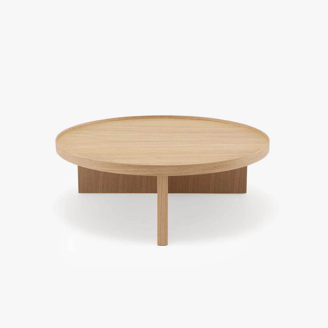 RUMAKI - Table basse chêne blanchi