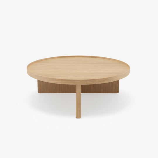 RUMAKI - Table basse chêne blanchi