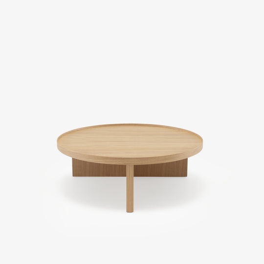 RUMAKI - Table basse chêne blanchi
