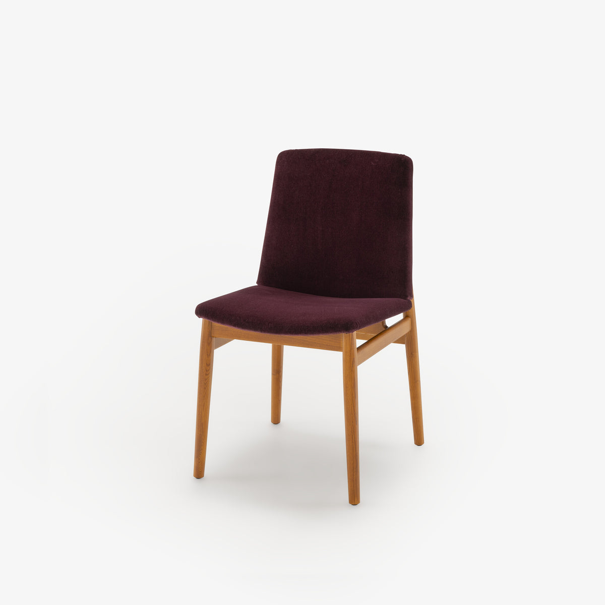 289 - Chaise piétement frêne teinté guariche
