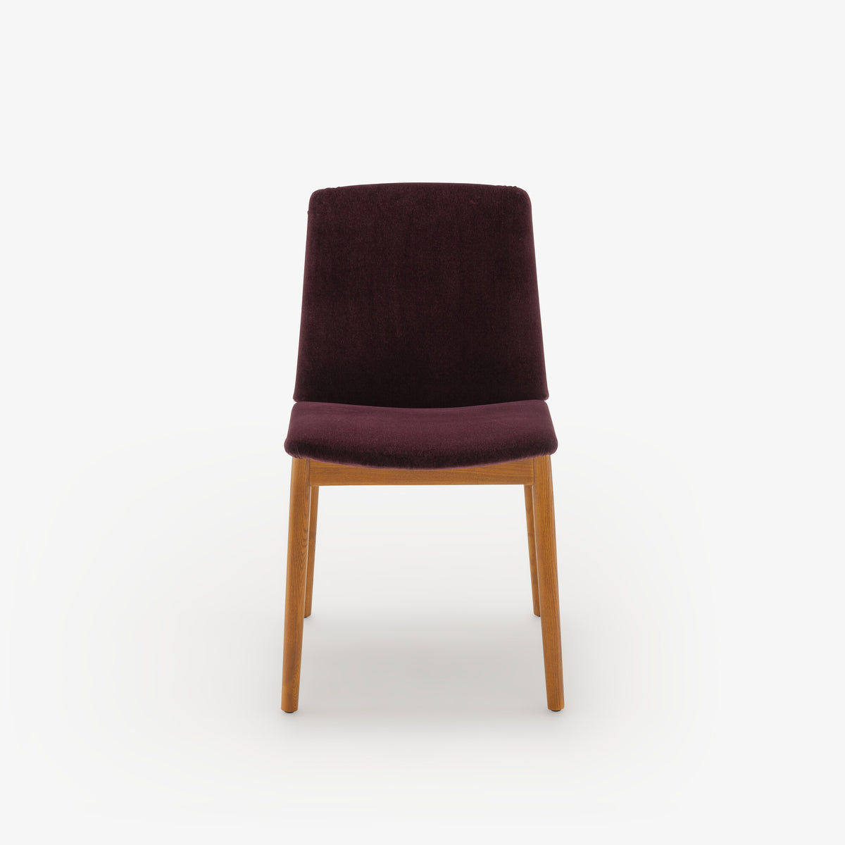 289 - Chaise piétement frêne teinté guariche