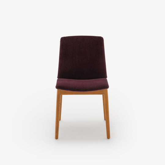 289 - Chaise piétement frêne teinté guariche