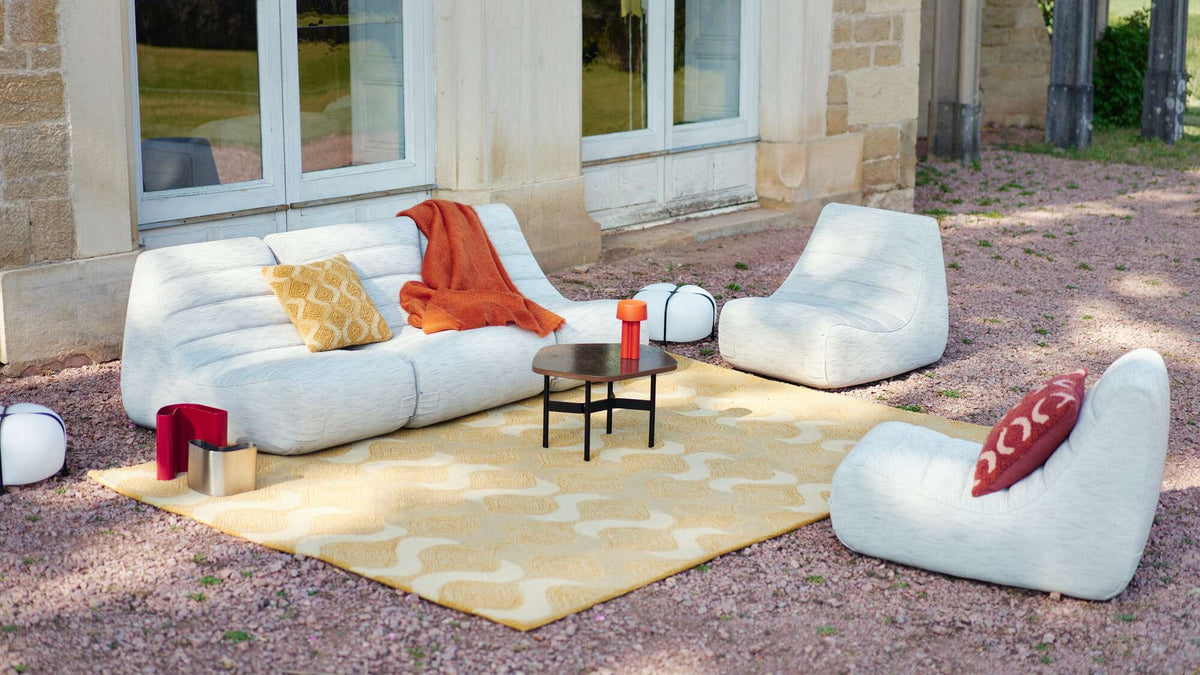 WAVE - Tapis gingembre