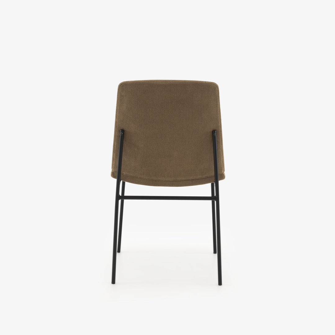 289 - Chaise piétement laqué noir satiné