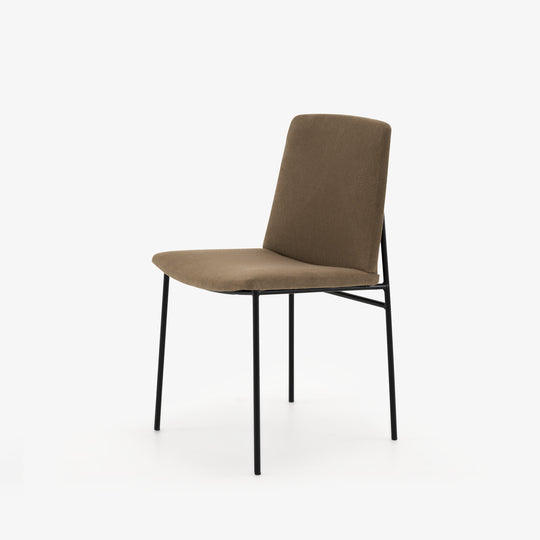 289 - Chaise piétement laqué noir satiné