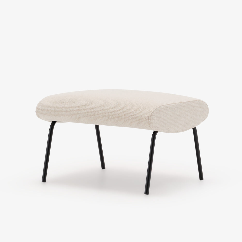 Pouf BREDA Cinna design Pierre Guariche, assise tapissée 1 place – vue 2