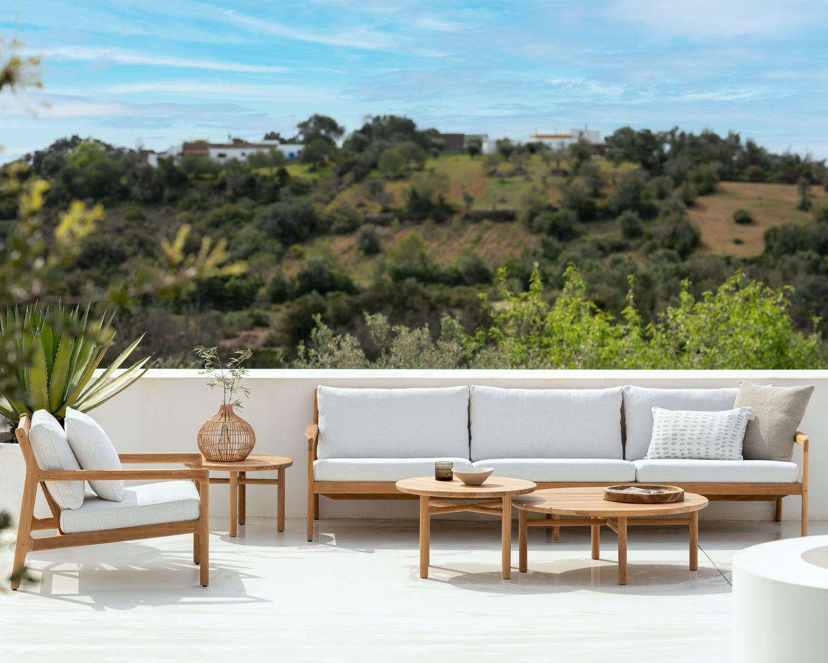 Table d'appoint de jardin Quatro – ambiance