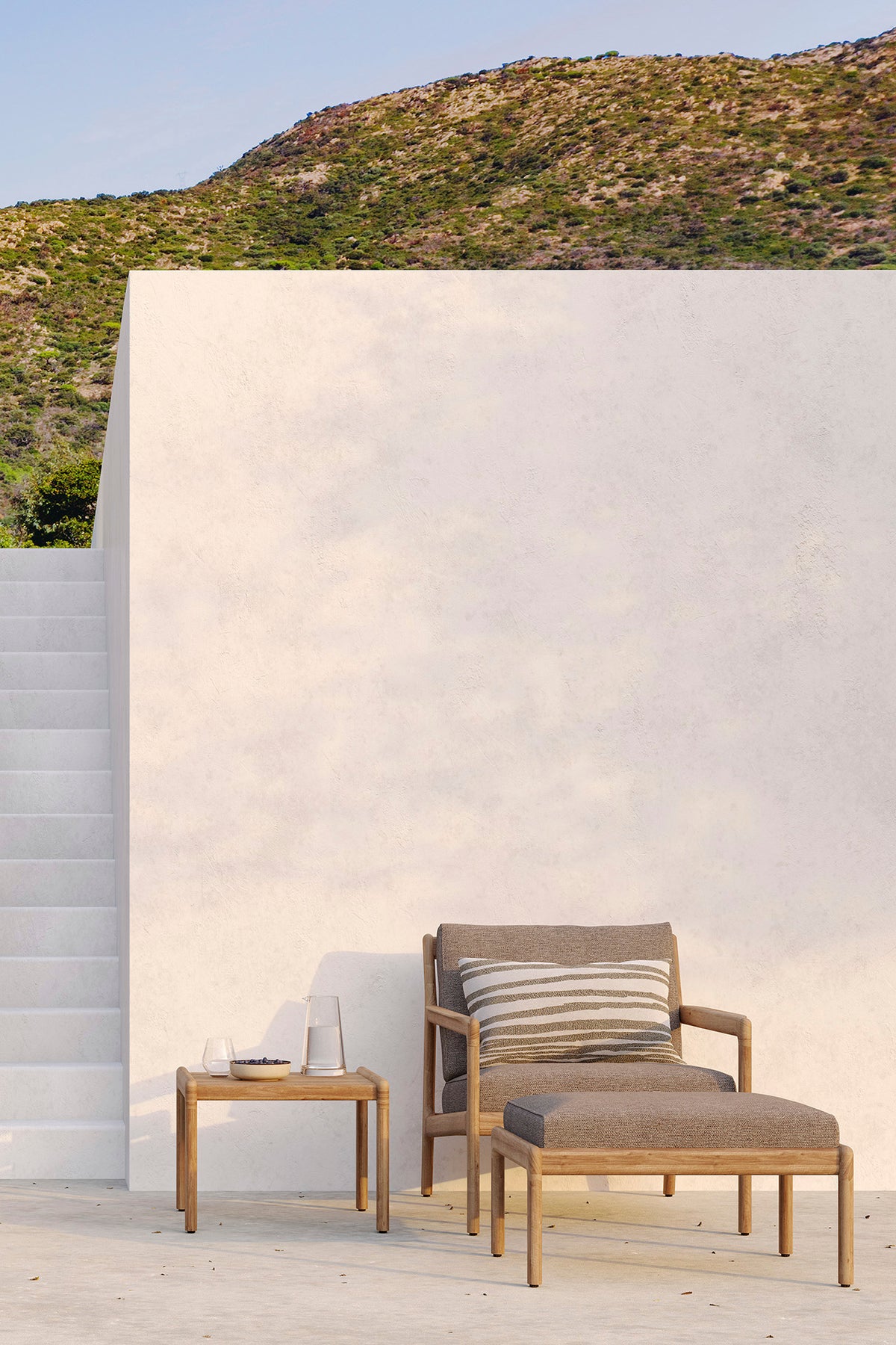 Table d'appoint de jardin Jack – ambiance