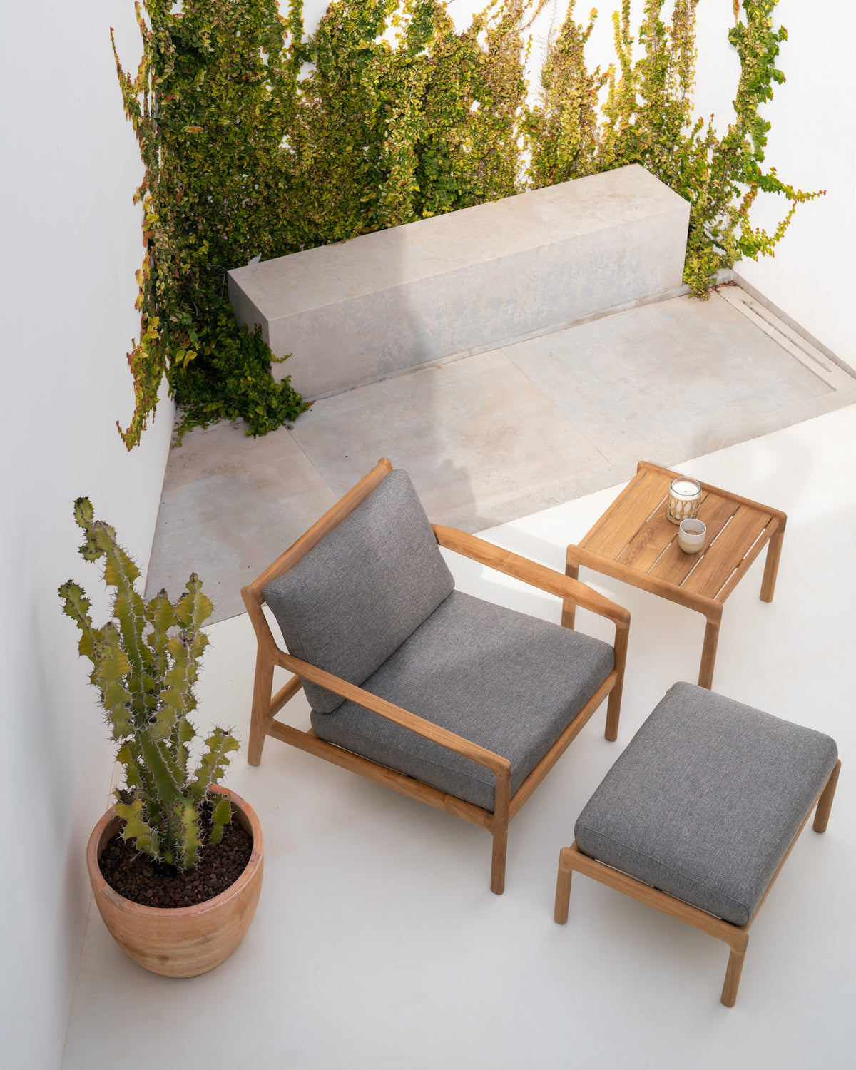 Table d'appoint de jardin Jack – ambiance
