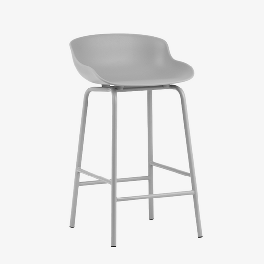 HYG - Tabouret de Bar / pieds acier