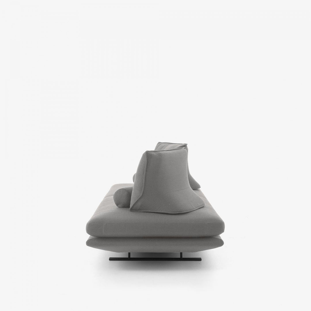 PRADO - Moyen canapé - tissu Lhuis coloris Tabac