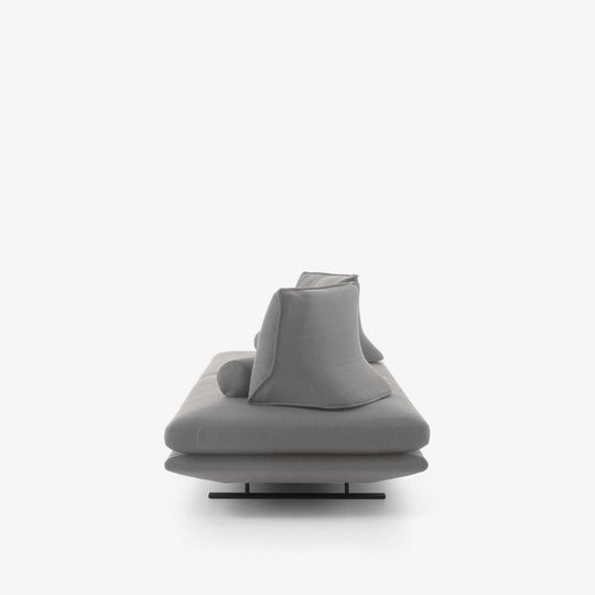 PRADO - Moyen canapé - tissu Lhuis coloris Tabac