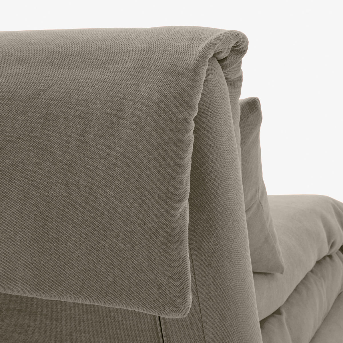 MULTY LES ESSENTIELS / FIRST - Banquette-lit 155 avec cale-reins version souple tissu amalfi