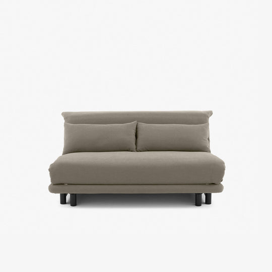 MULTY LES ESSENTIELS / FIRST - Banquette-lit 155 avec cale-reins matelas bultex tissu amalfi
