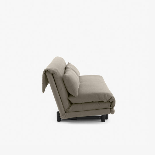 MULTY LES ESSENTIELS / FIRST - Banquette-lit 155 avec cale-reins matelas bultex tissu amalfi