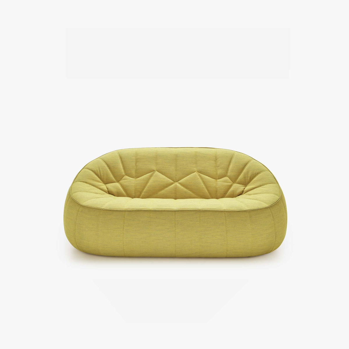 Ottoman - Petit canapé outdoor en tissu Roma Citrus