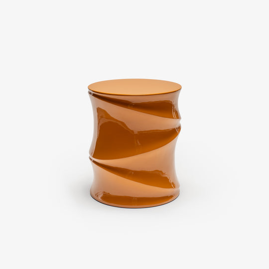 SIMETI - Table d'appoint ocre brun