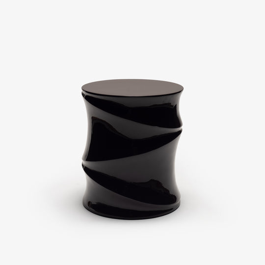 SIMETI - Table d'appoint rouge noir