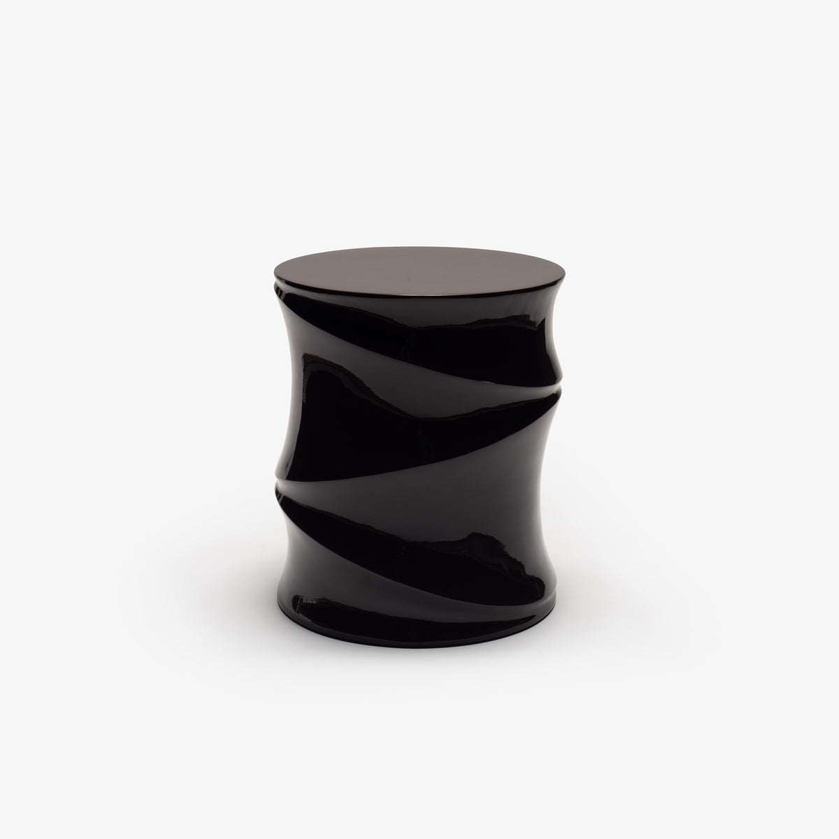 SIMETI - Table d'appoint rouge noir