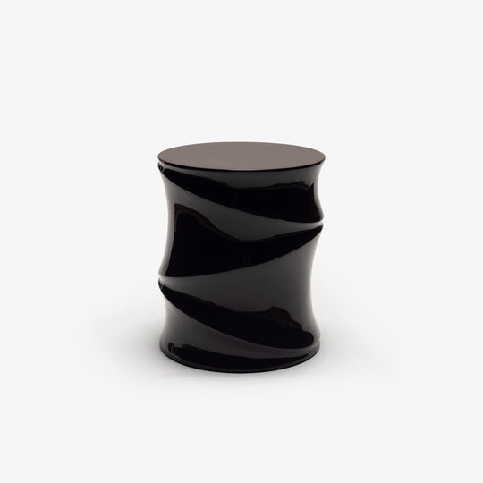 SIMETI - Table d'appoint rouge noir