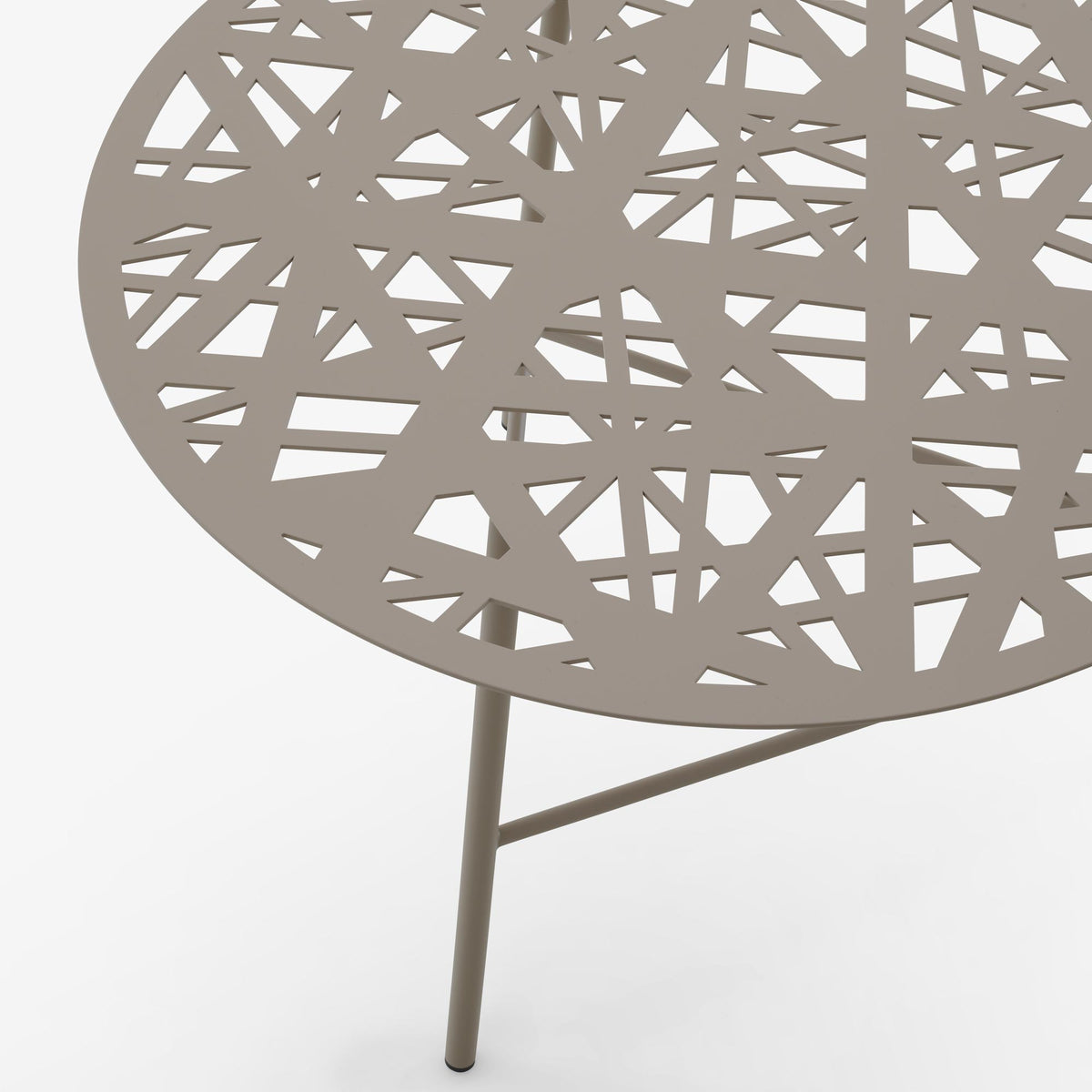 EZOU - Table d'appoint laque argile indoor / outdoor