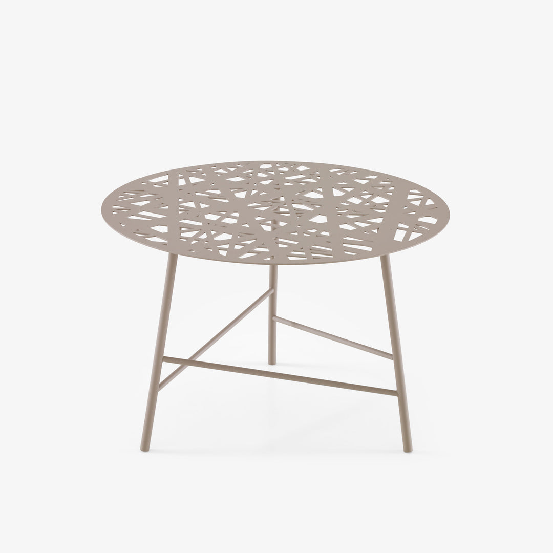 EZOU - Table d'appoint laque argile indoor / outdoor