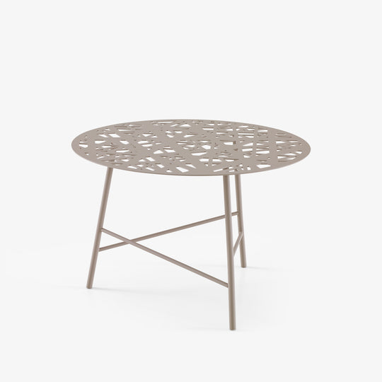 EZOU - Table d'appoint laque argile indoor / outdoor