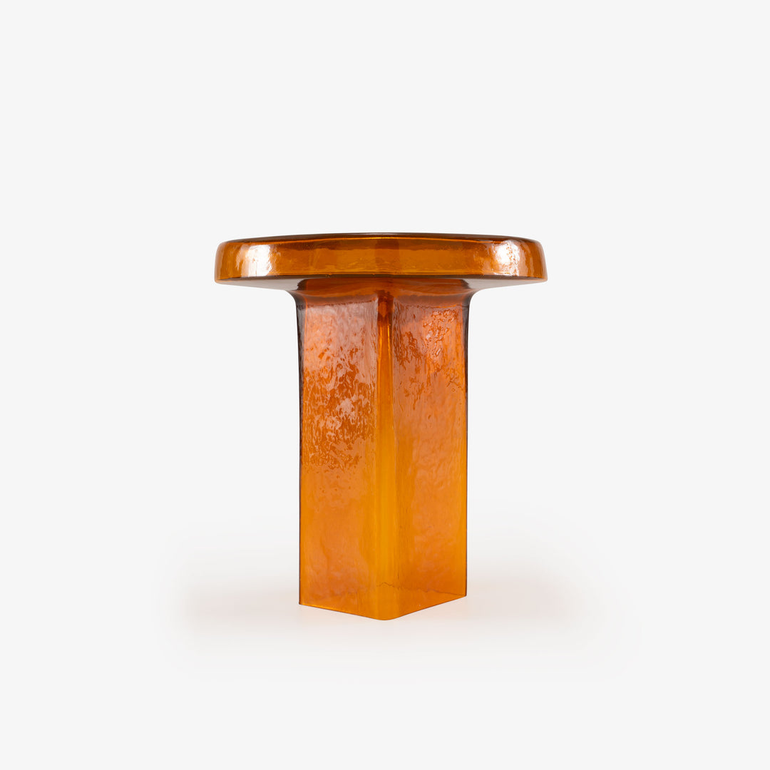 SUCRE - Table d'appoint ambre