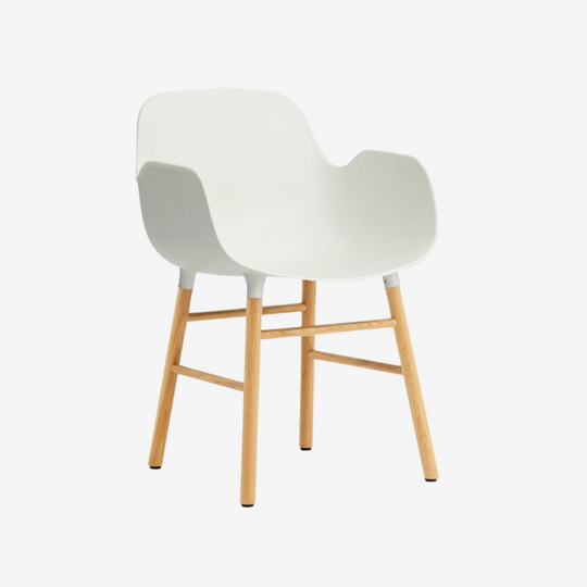 FORM - Fauteuil pieds chêne