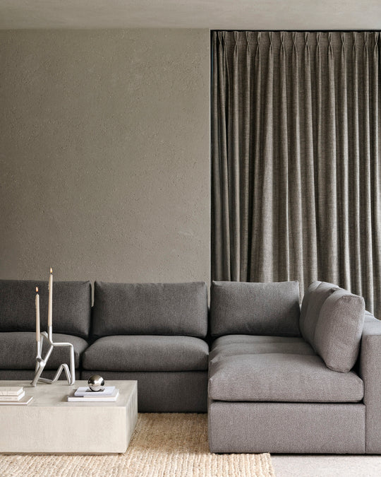 Canapé modulaire Mellow – 206 x 183 x 63 cm – ambiance