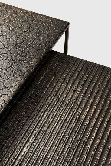Table basse gigogne Pentagon – détail