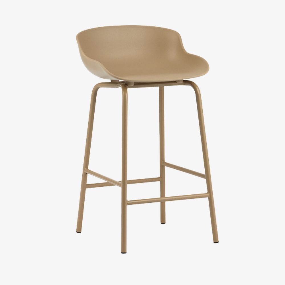 HYG - Tabouret de Bar / pieds acier