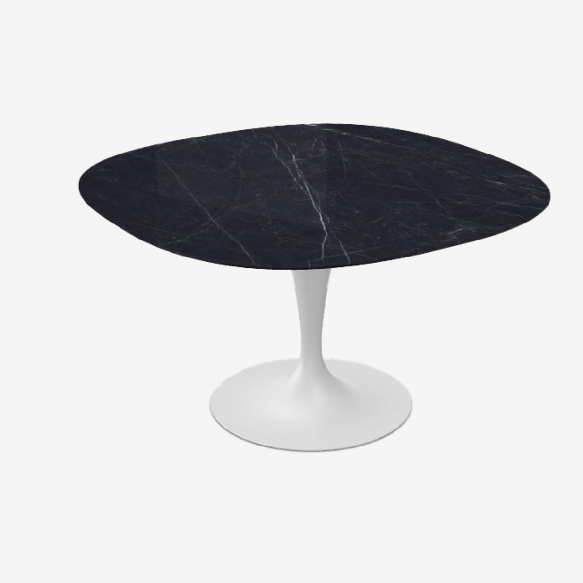 FLÛTE SHAPED - Table Carrée bords arrondis