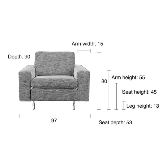 JEAN - Fauteuil