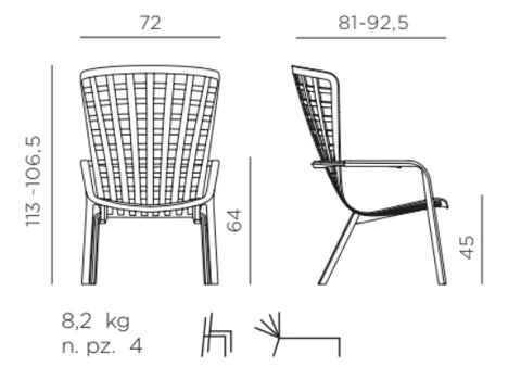 FOLIO - Fauteuil