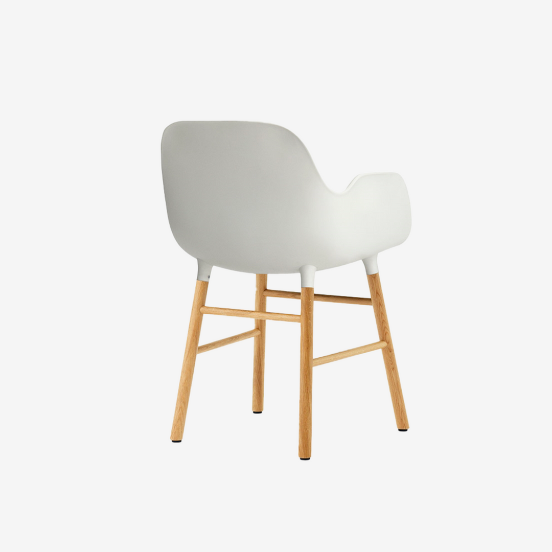 FORM - Fauteuil pieds chêne