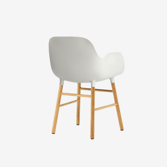 FORM - Fauteuil pieds chêne