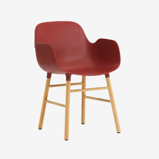 FORM - Fauteuil pieds chêne