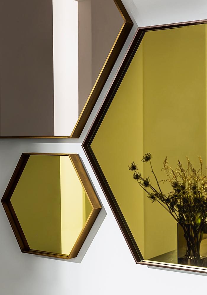 VISUAL HEXAGONAL - Miroir